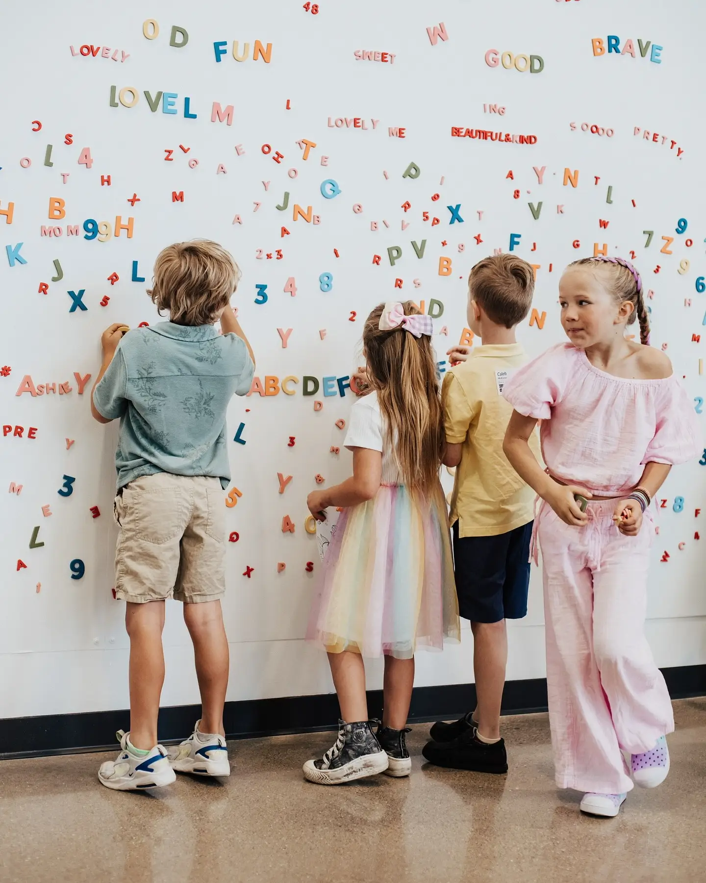 Kids having fun at X Kids