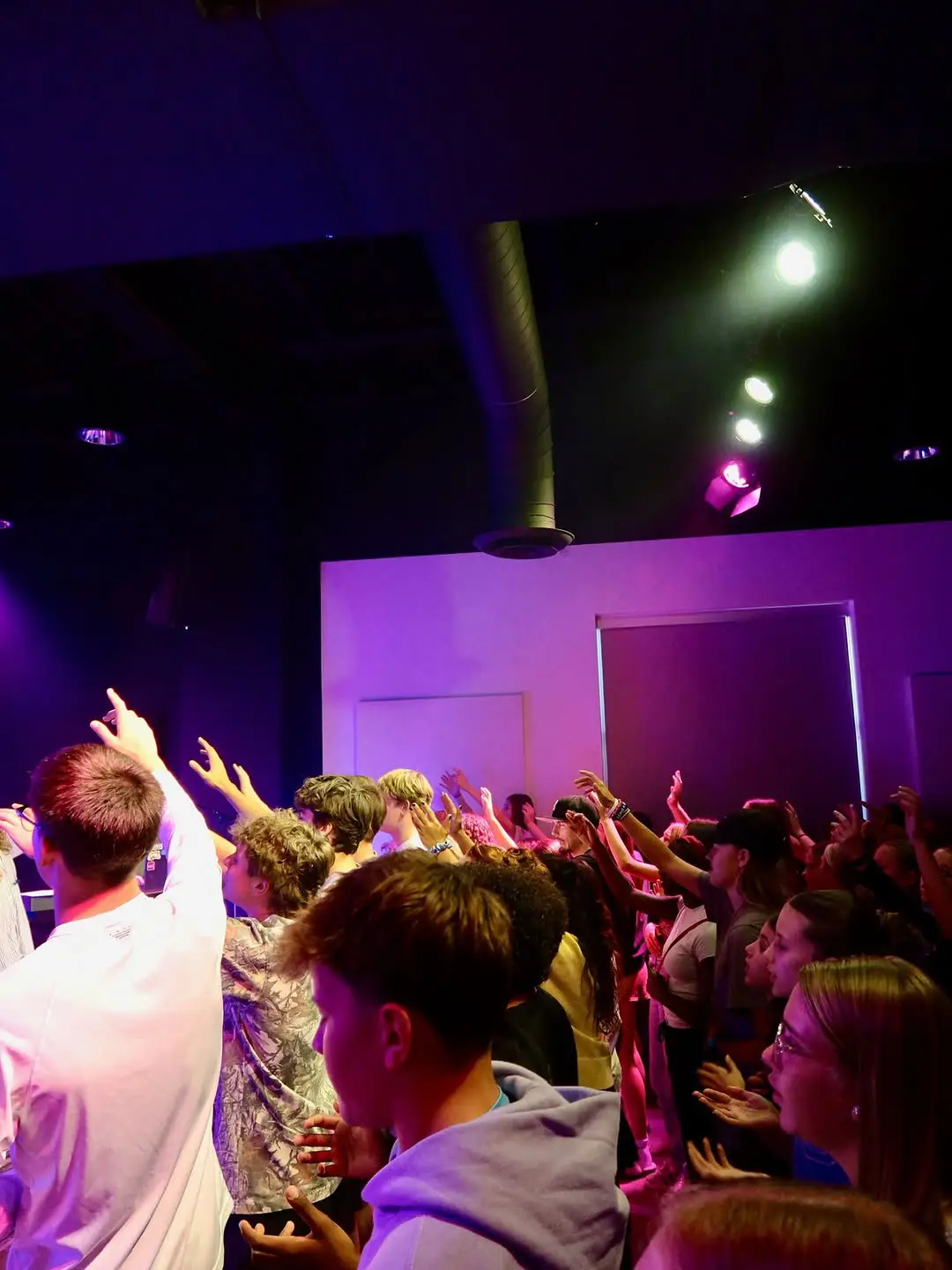 High school students at XHS