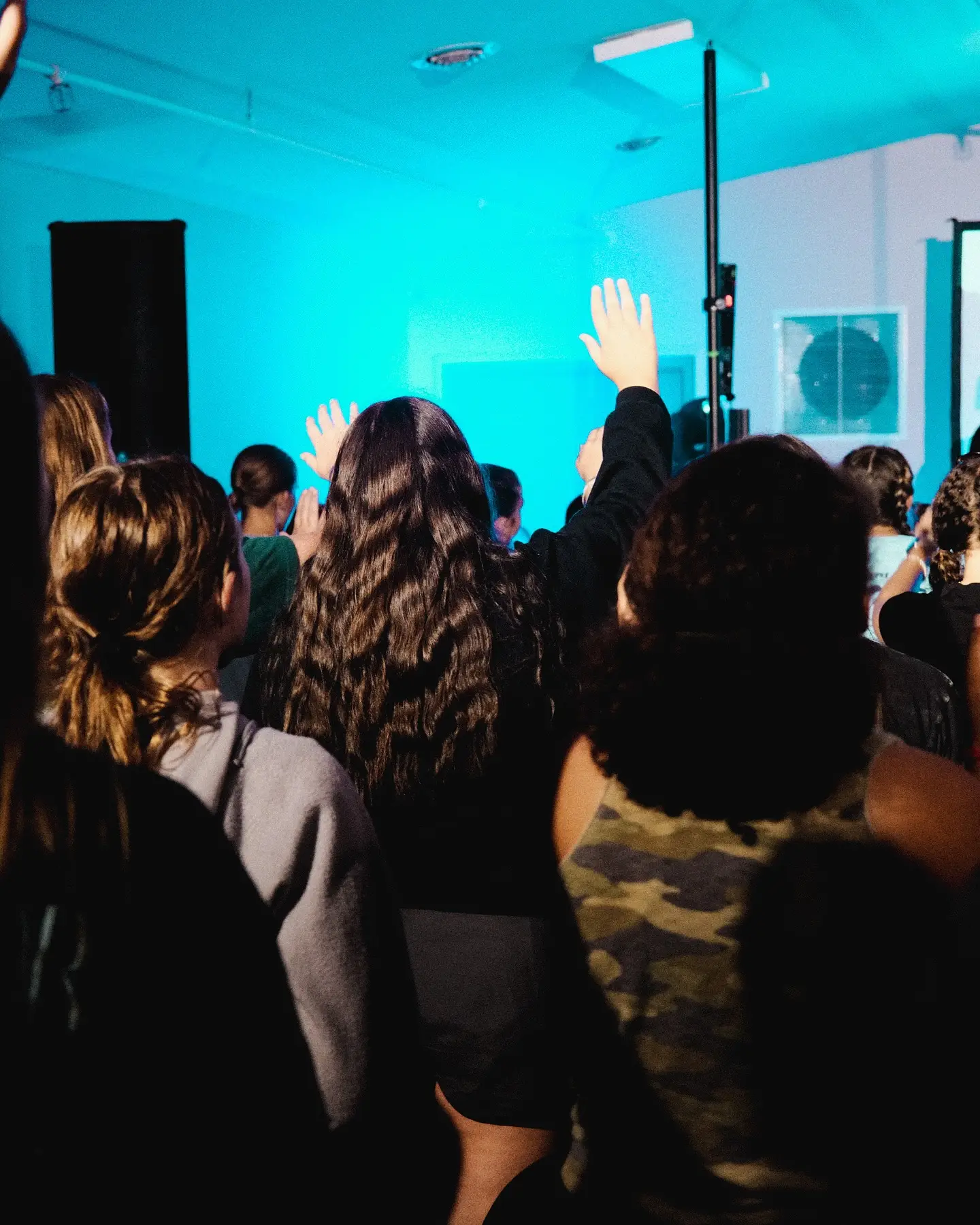 Kids and leaders in an X Kids room